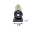 GatorPro® 7" Round Barrel Hinge – Heavy Duty Weld-On for Metal Gates & Doors – 900 lb Capacity, Grease Zerk, Black Finish