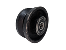 Pro Gate Supply 3" V-Groove Cast Iron Gate Wheel with Sealed Bearings (Single Unit)