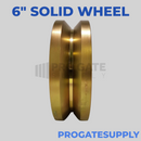 6" V Groove Heavy Duty Wheel