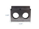 1-1/4" Double Hole Lockbox Weldable