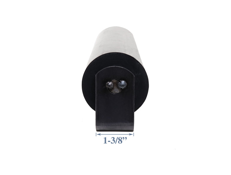 12" Slide Gate Top Guide Rubber Roller