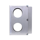 1-1/2" Double Hole Lockbox Weldable