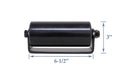 6" Non Marring Bolted Slide Gate Top Guide Plastic Roller Pair
