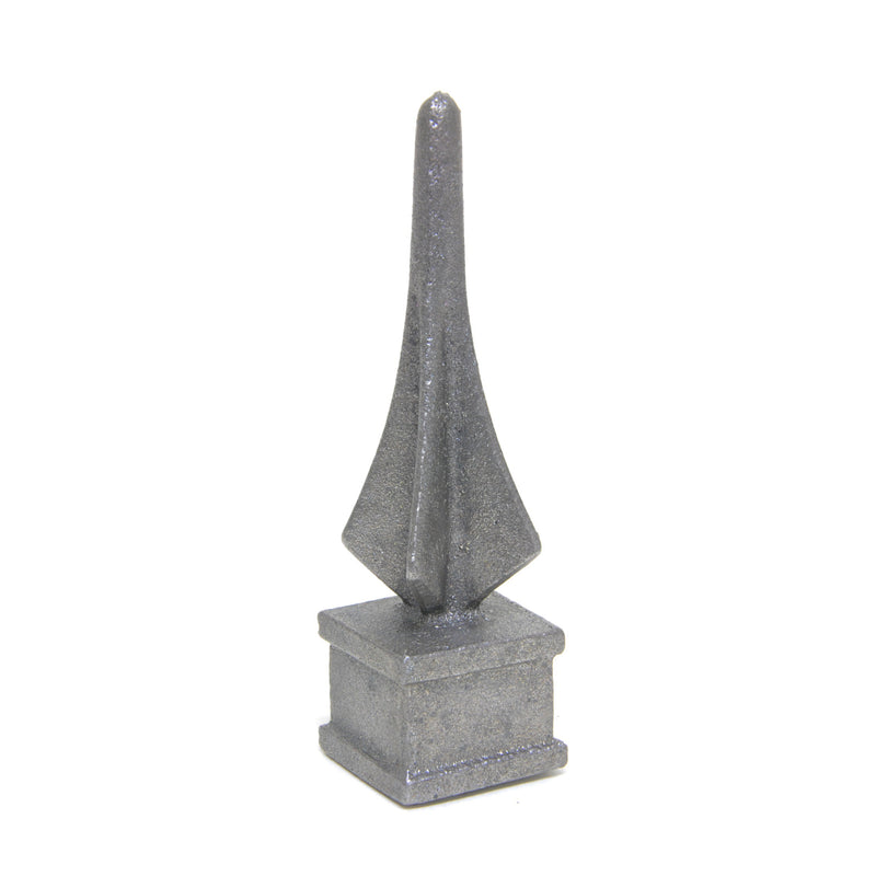 3/4" Cast Iron Ornamental Finial Spear Point