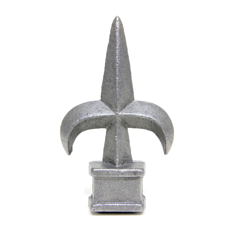 3/4" Cast Iron Ornamental Finial Spear Tri Point