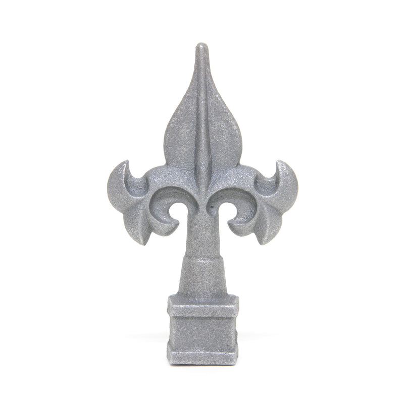 3/4" Cast Iron Ornamental Finial Spear Fleur