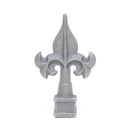 1" Cast Iron Ornamental Finial Spear Fleur