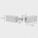 5" Rectangle Block Hinge