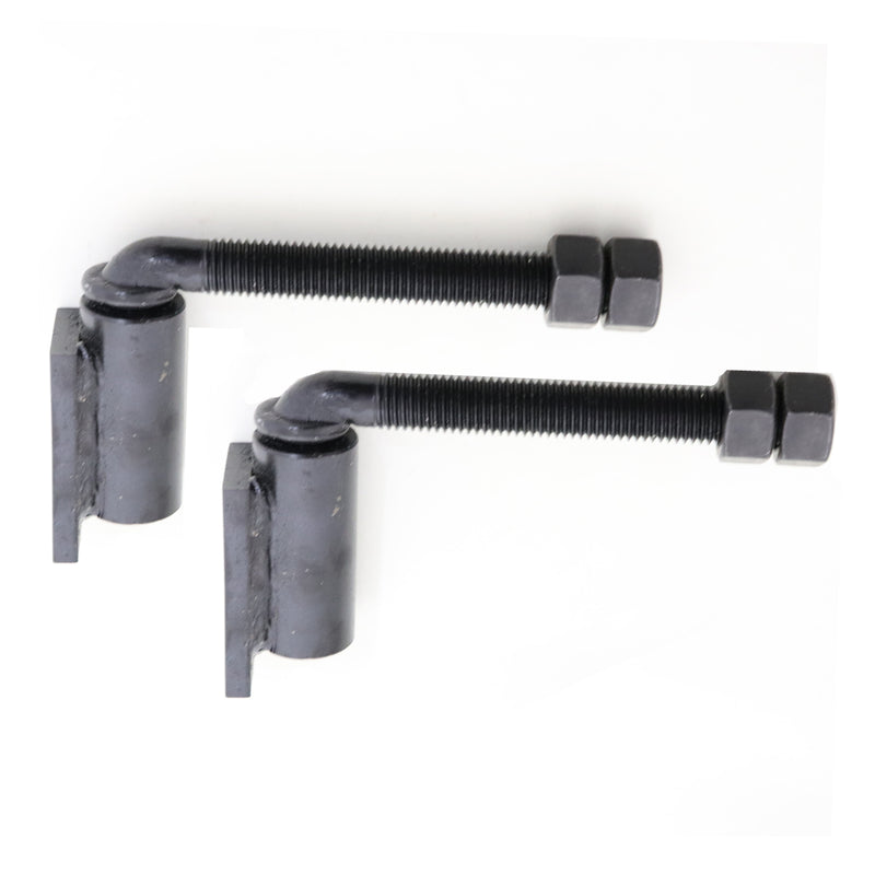 3/4" J-Bolt Barrel Hinge Pair