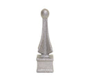 3/4" Cast Iron Ornamental Finial Spear Ball Point