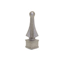 3/4" Cast Iron Ornamental Finial Spear Ball Point